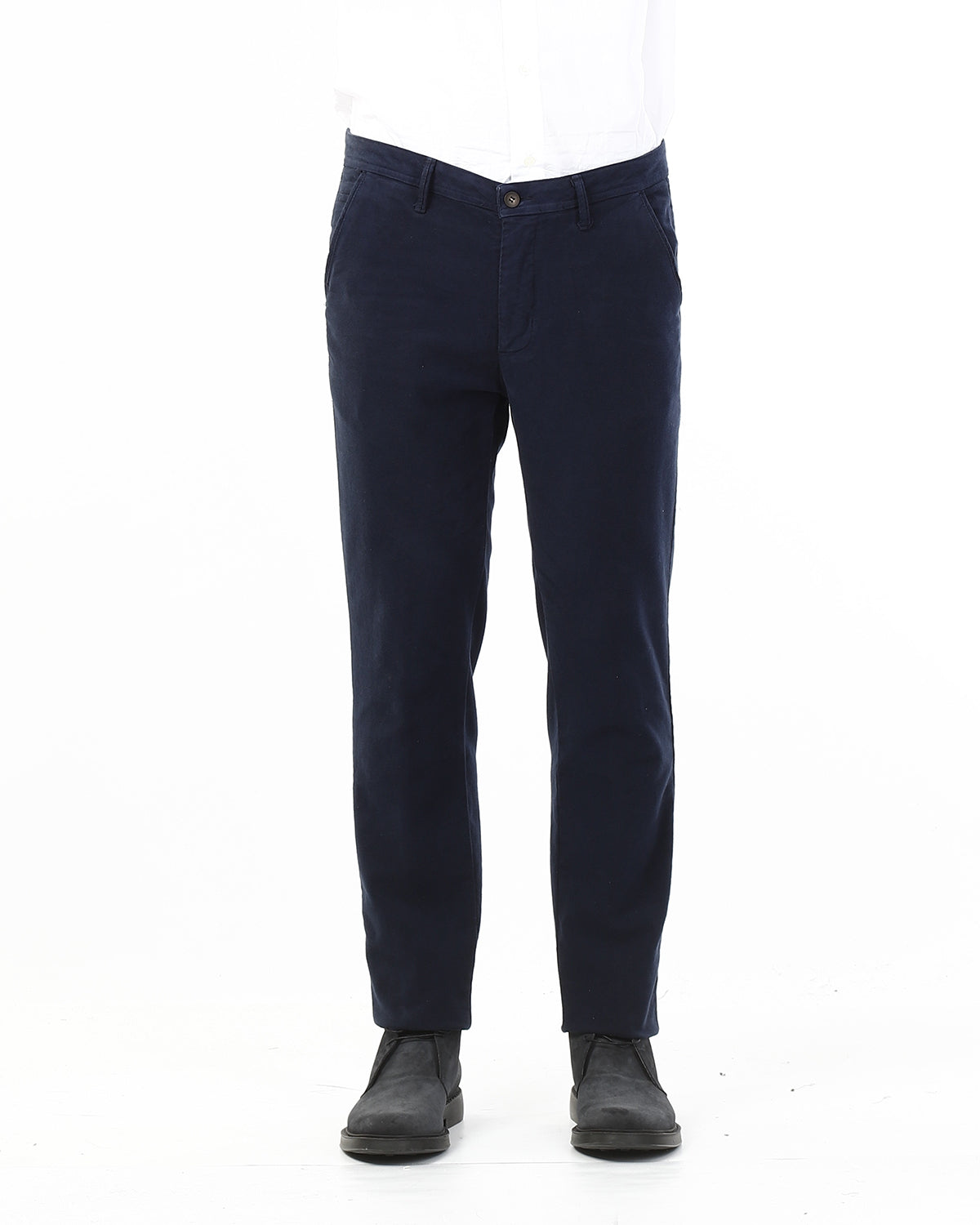 OLD RIVER PANTALONI IN FUSTAGNO_BLU