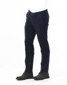 OLD RIVER PANTALONI IN FUSTAGNO_BLU