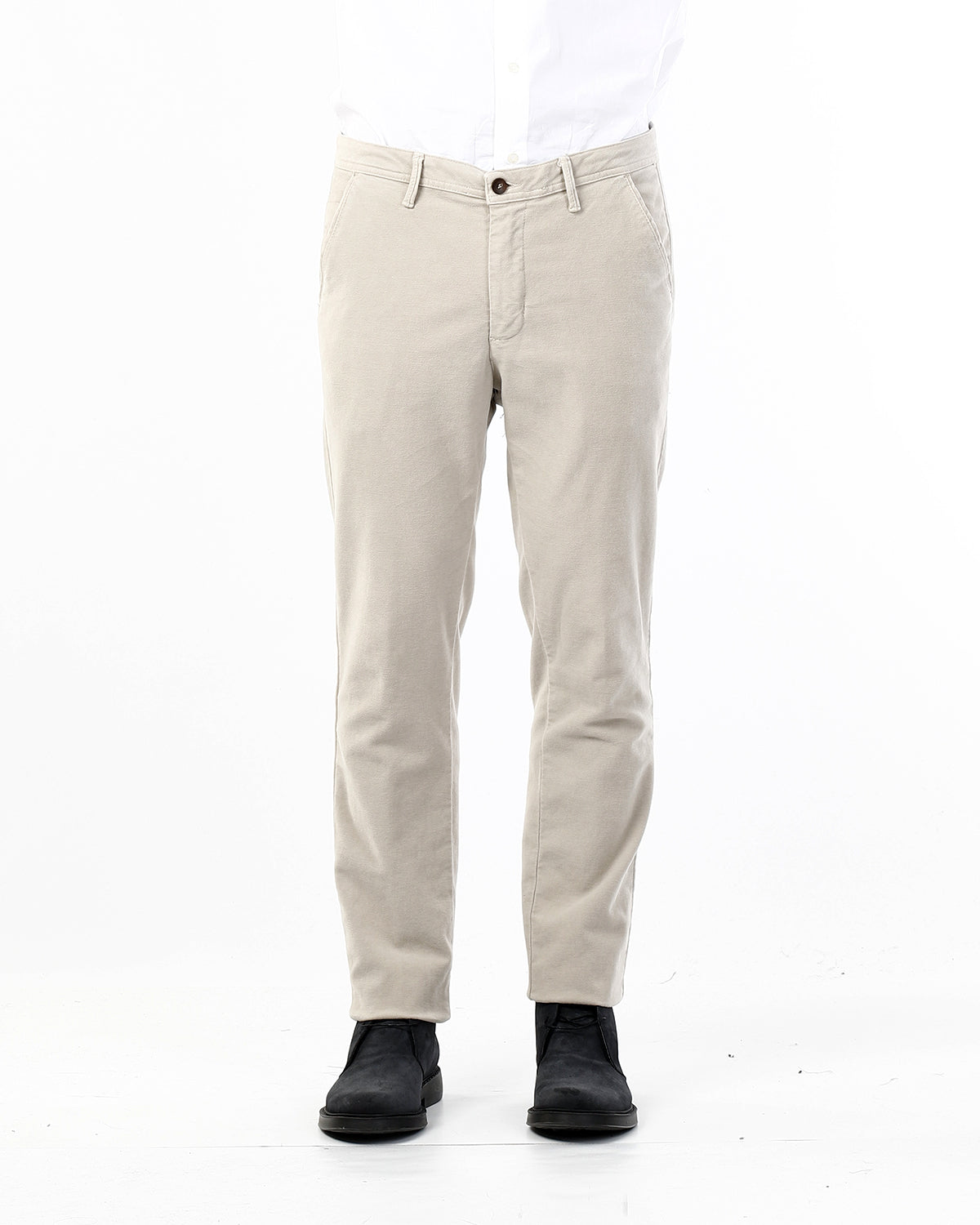 OLD RIVER PANTALONI IN FUSTAGNO_BEIGE