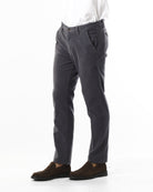 OLD RIVER PANTALONI IN FUSTAGNO_GRIGIO