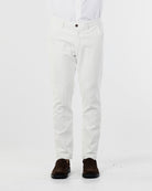 OLD RIVER PANTALONI IN FUSTAGNO_BIANCO