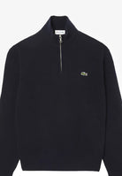 LACOSTE MAGLIONE IN LANA CARDATA MEZZA ZIP_AH3052_166