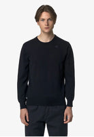 KWAY SEBASTIEN MERINO MAGLIONE_K89_BLUE DEPTH