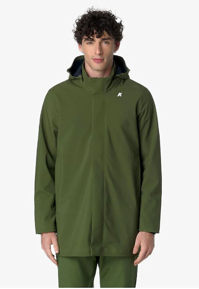 KWAY DUKE BONDED_AF0_GREEN B -BLUE DEPTH