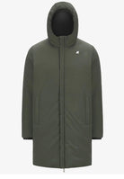 KWAY JACOB ST WARM REVERSIBLE_AH3_BLACK PURE - GREEN BLACKISH