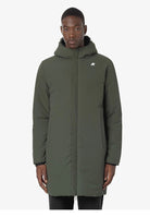 KWAY JACOB ST WARM REVERSIBLE_AH3_BLACK PURE - GREEN BLACKISH