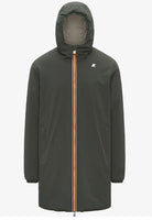 KWAY JACOB ST WARM REVERSIBLE_B2P_GREEN BLACKISH - GREEN OAK