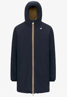 KWAY JACOB ST WARM REVERSIBLE_B2R_BLUE DEPTH - BEIGE SEED