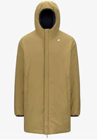 KWAY JACOB ST WARM REVERSIBLE_B2R_BLUE DEPTH - BEIGE SEED