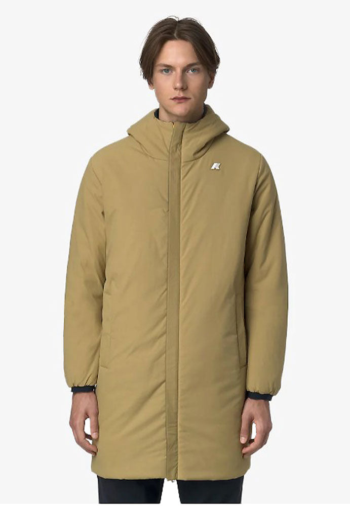 KWAY JACOB ST WARM REVERSIBLE_B2R_BLUE DEPTH - BEIGE SEED
