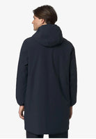 KWAY JACOB ST WARM REVERSIBLE_B2R_BLUE DEPTH - BEIGE SEED