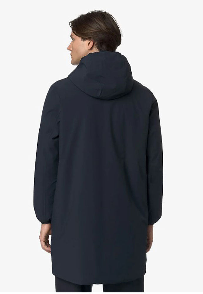 KWAY JACOB ST WARM REVERSIBLE_B2R_BLUE DEPTH - BEIGE SEED