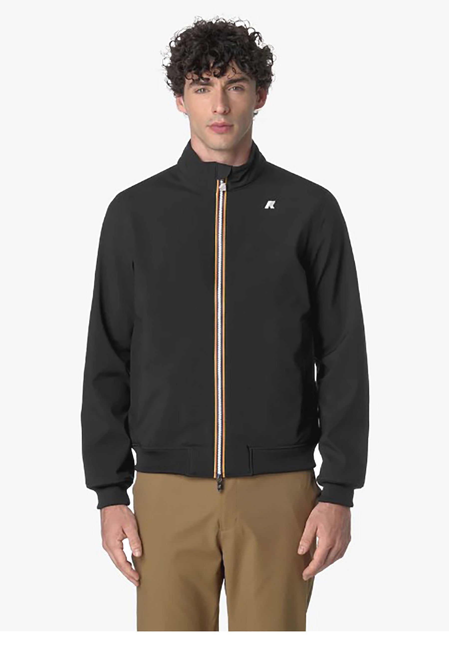 KWAY ARSENE BONDED_A3C_BLACK P-BLUE D