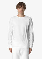 KWAY T-SHIRT MANICA LUNGA ELMER JS PEACH_ X42_WHITE GARDENIA