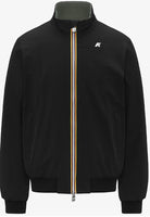 KWAY ARSENE ST WARM REVERSIBLE_AH3_BLACK PURE - GREEN BLACKISH