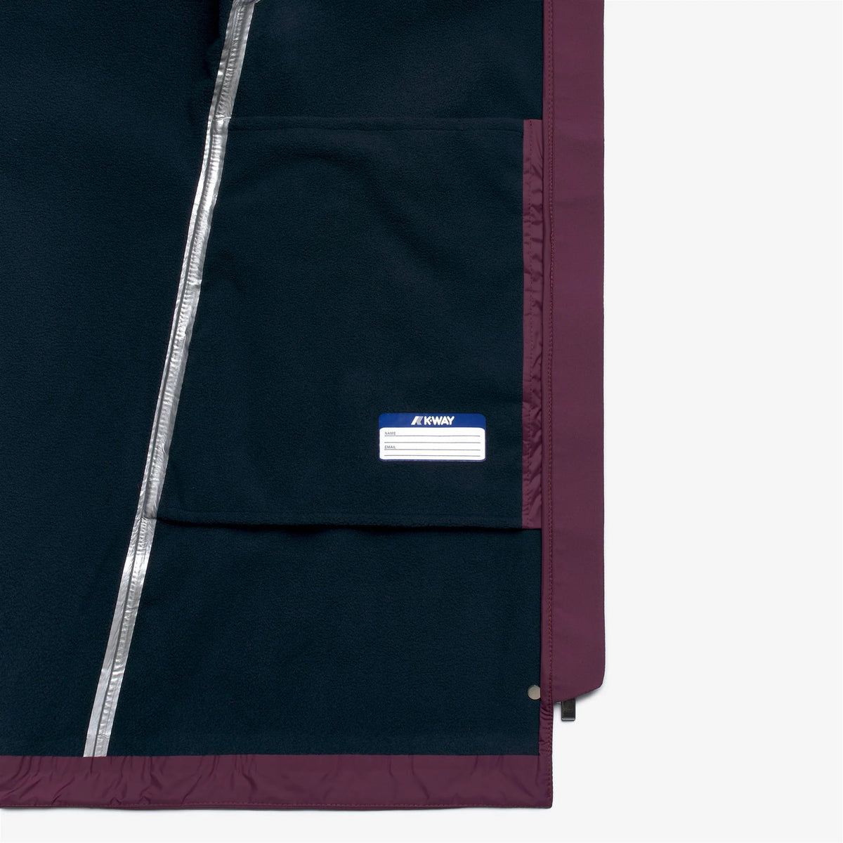 KWAY MATHY BONDED_D0R_VIOLET MAUVE WINE