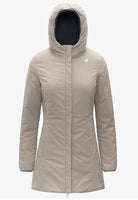 KWAY DENISE ST WARM REVERSIBLE_BBC_BLUE DEPTH - BEIGE CASHMERE