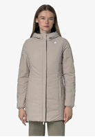 KWAY DENISE ST WARM REVERSIBLE_BBC_BLUE DEPTH - BEIGE CASHMERE