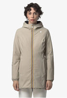 KWAY DENISE ST WARM REVERSIBLE_BCF_BEIGE CASHMERE - BLACK PURE