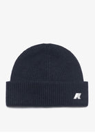 KWAY BERRETTO BRICE CARDIGAN STITCH WOOL_AZ2_BLUE DEPTH MELANGE