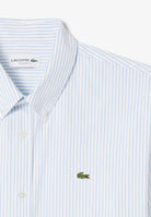 LACOSTE CAMICIA REGULAR FIT A RIGHE PINPOINT_F6Z