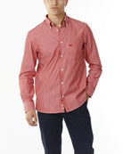 CAMICIA A RIGHE ROSSE LARGHE