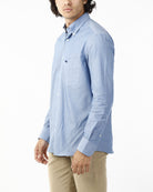 CAMICIA AZZURRA BUTTON DOWN