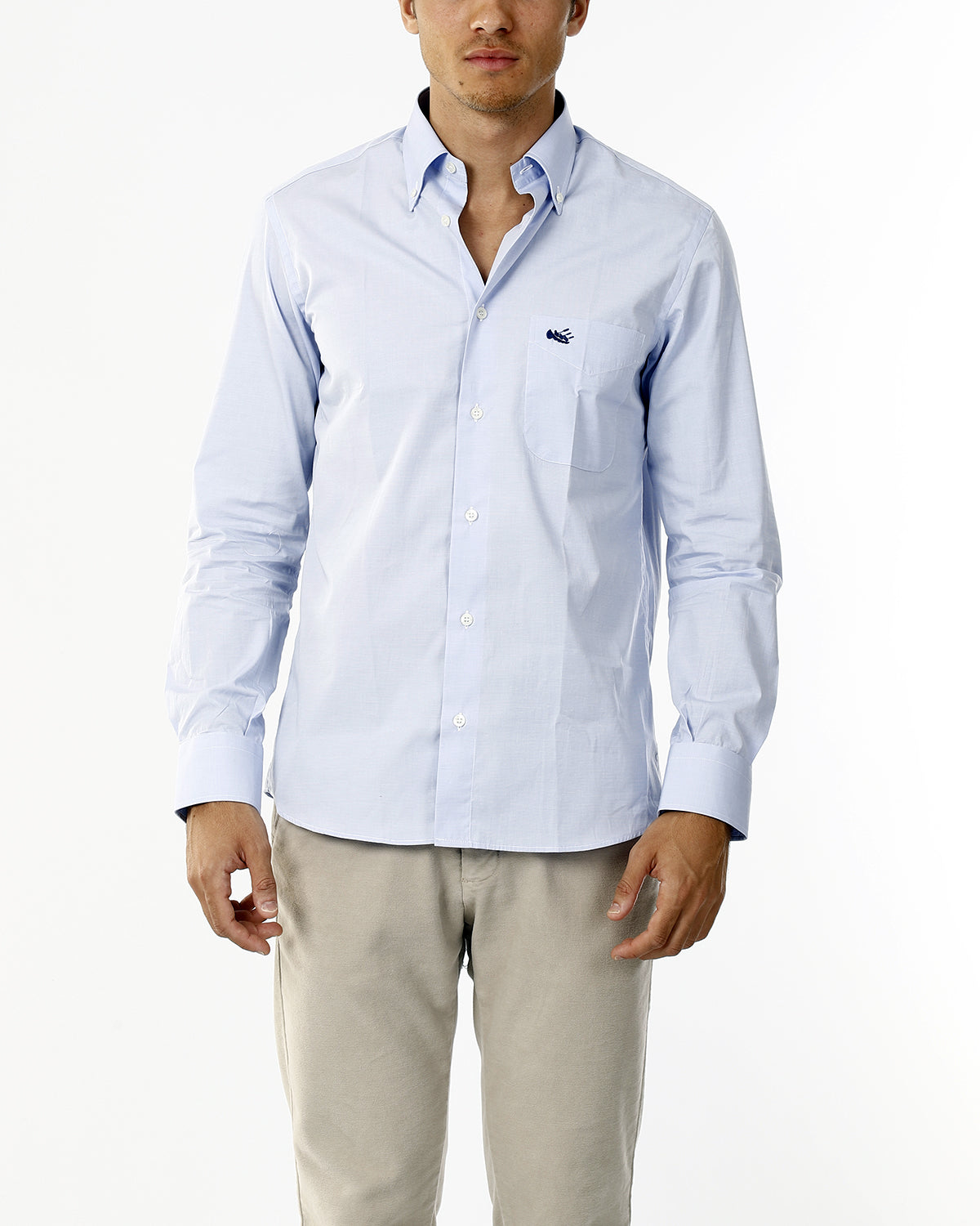 CAMICIA CELESTE BUTTON DOWN