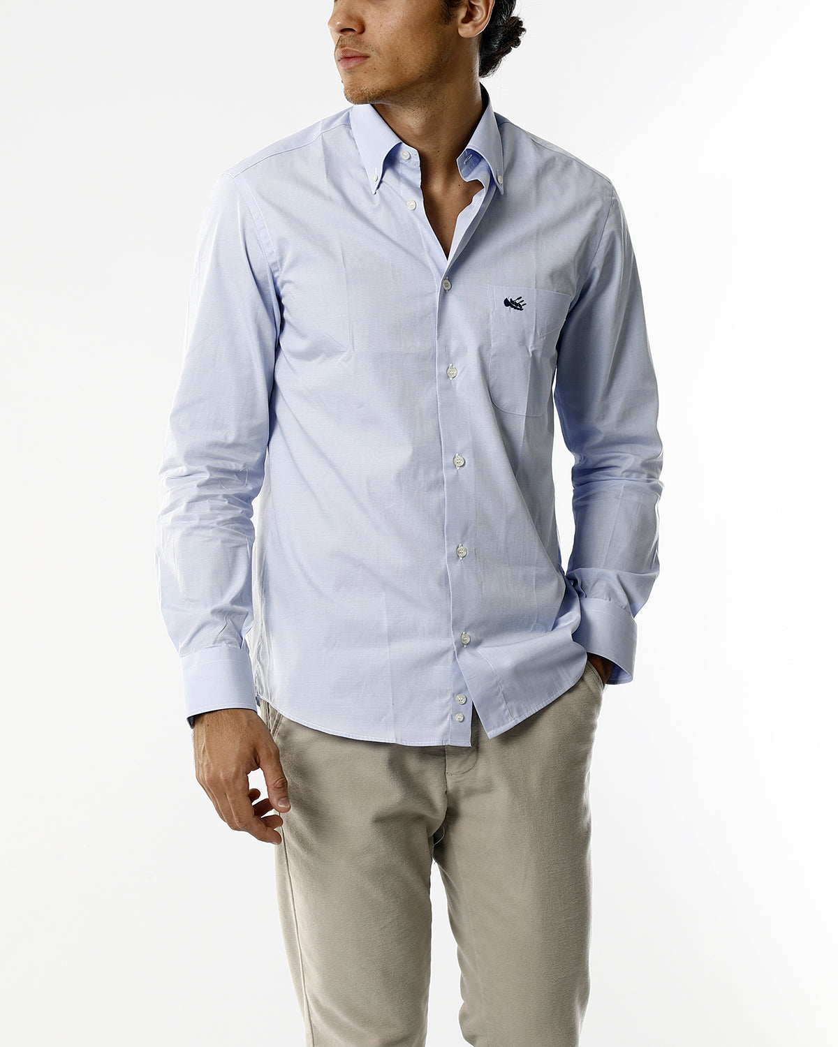 CAMICIA CELESTE BUTTON DOWN