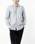 CAMICIA TINTA UNICA CON RIPORTO_VERDE