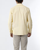 OLDRIVER CAMICIA TINTA UNICA CON RIPORTO_GIALLO