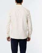 OLD RIVER CAMICIA A RIGHE E LOGO SU TONO_GIALLO