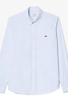 LACOSTE CAMICIA IN COTONE PREMIUM REGULAR FIT_HBP