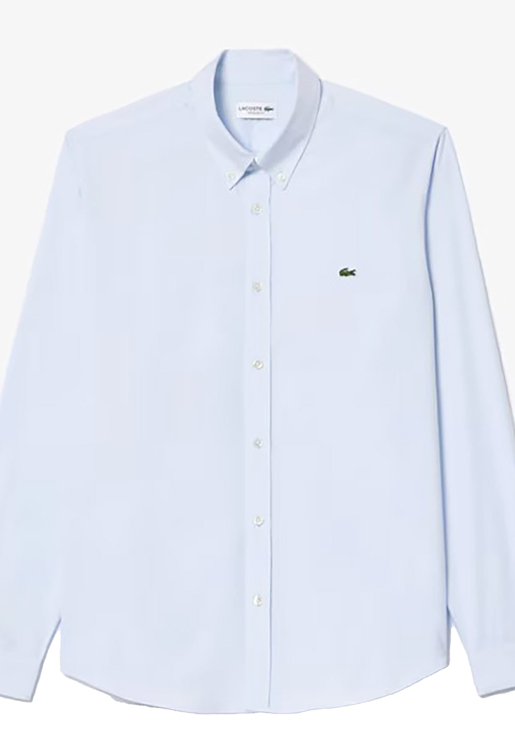 LACOSTE CAMICIA IN COTONE PREMIUM REGULAR FIT_HBP