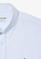 LACOSTE CAMICIA IN COTONE PREMIUM REGULAR FIT_HBP