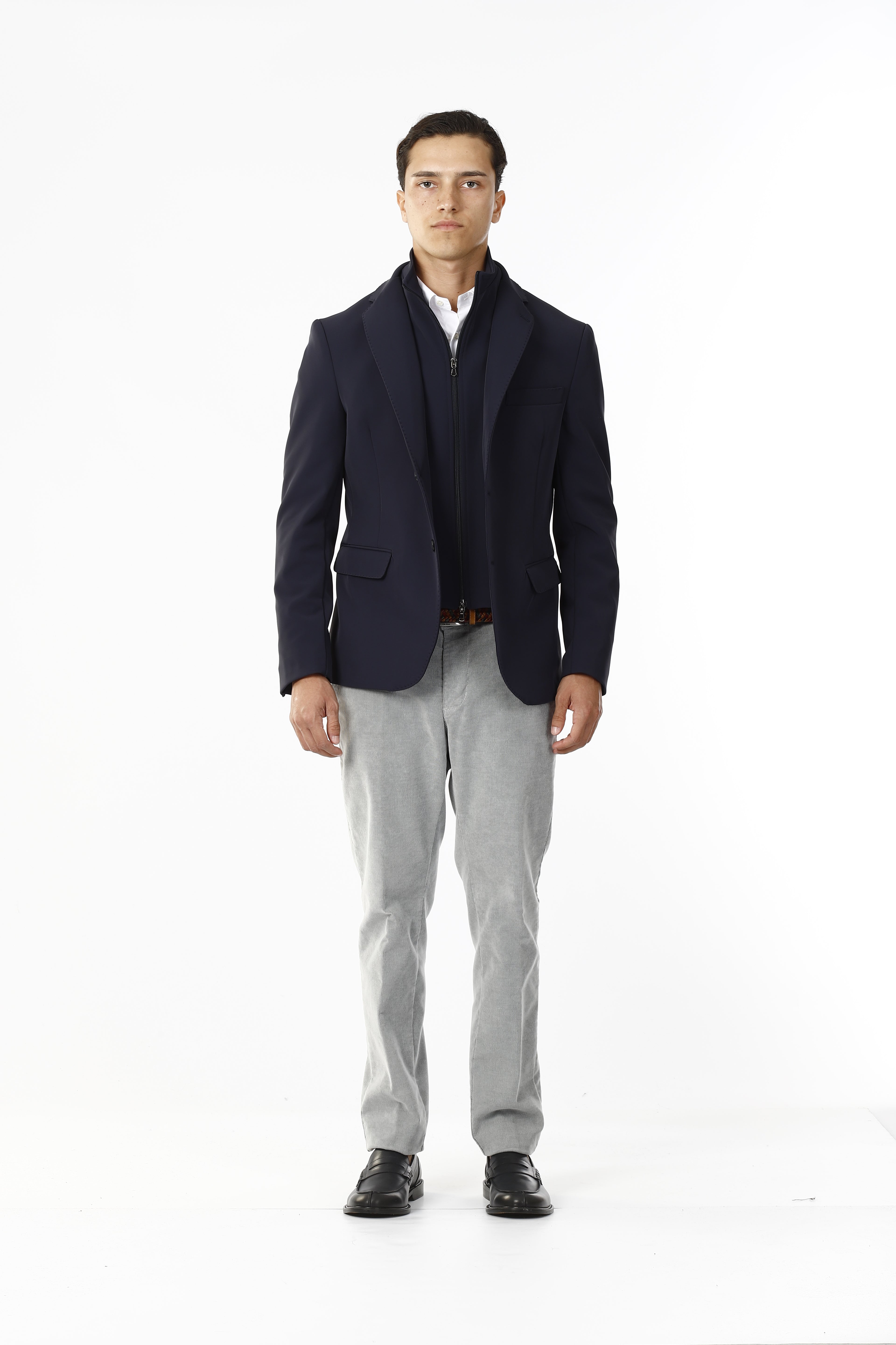 OLD RIVER GIACCA TECNICA CON PETTORINA_BLU