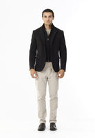 OLD RIVER GIACCA TECNICA CON PETTORINA_NERO