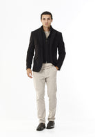 OLD RIVER GIACCA TECNICA CON PETTORINA_NERO