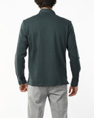 POLO IN FELPA LISCIA_VERDE