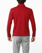 POLO IN FELPA LISCIA_PORPORA