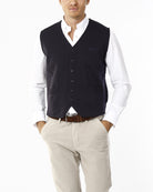 GILET CON BOTTONI E SCOLLO V_TENEBRA