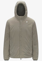 KWAY JACK ST WARM REVERSIBLE_B2P_GREEN BLACKISH_GREEN OAK