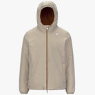 KWAY JACK ST WARM REVERSIBLE_B2Q_BEIGE CASHMERE_ORANGE ADOBE