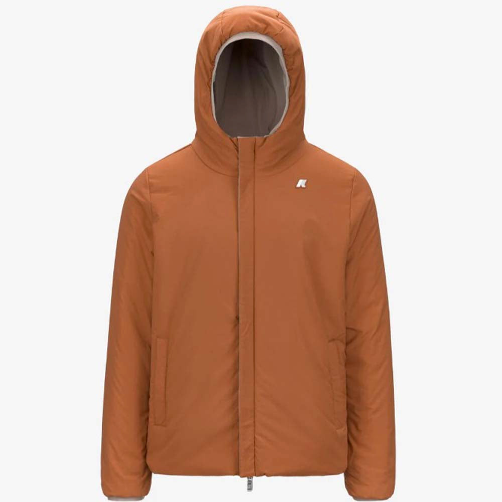 KWAY JACK ST WARM REVERSIBLE_B2Q_BEIGE CASHMERE_ORANGE ADOBE