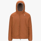 KWAY JACK ST WARM REVERSIBLE_B2Q_BEIGE CASHMERE_ORANGE ADOBE