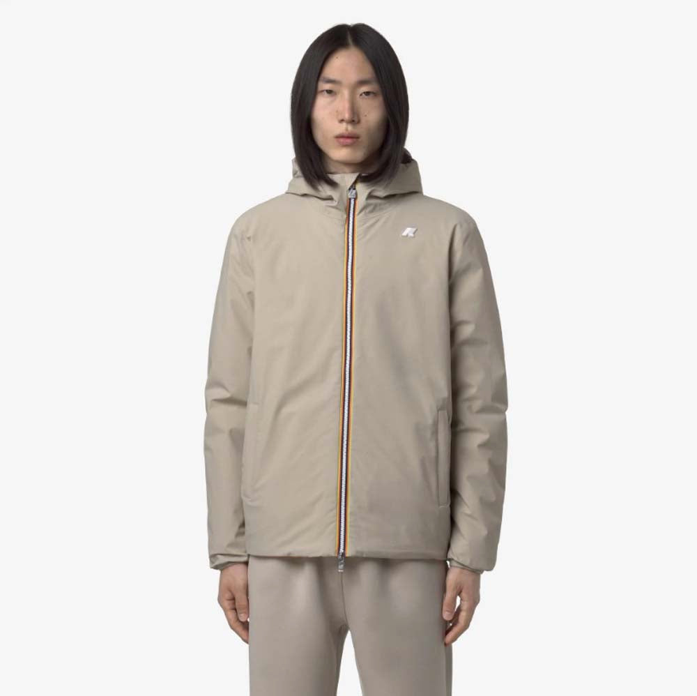 KWAY JACK ST WARM REVERSIBLE_B2Q_BEIGE CASHMERE_ORANGE ADOBE
