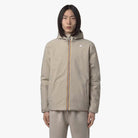 KWAY JACK ST WARM REVERSIBLE_B2Q_BEIGE CASHMERE_ORANGE ADOBE