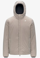 KWAY JACK ST WARM REVERSIBLE_BBC_BLUE DEPTH - BEIGE CASHMERE