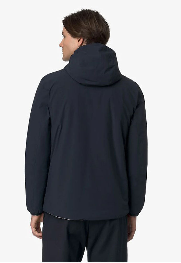 KWAY JACK ST WARM REVERSIBLE_BBC_BLUE DEPTH - BEIGE CASHMERE