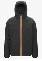 KWAY JACK ST WARM REVERSIBLE_AH3_BLACK PURE_GREEN BLACKISH